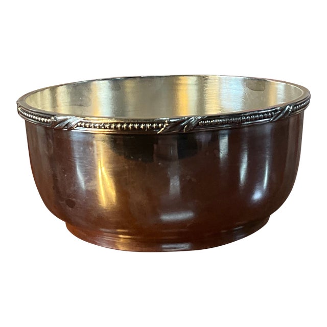Late 20th Century Reed & Barton Silver Plated Serving Bowl For Sale
