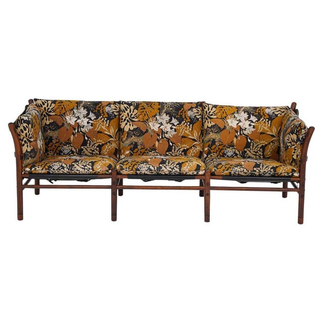 Mid-Century Swedish Sofa Ilona attributed to Arne Norell, 1970s For Sale - Image 12 of 12
