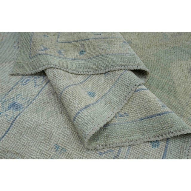Textile Turkish Oushak Runner Rug 2'11" x 16'1" #17847 For Sale - Image 7 of 8