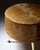 Tan Period Mid-Century Modern Italian Stool For Sale - Image 8 of 9