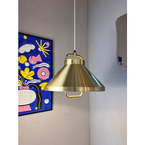 Gold Hanging Lamp from Fog & Mørup For Sale - Image 11 of 11