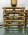 Faux Bamboo & Brass Table Lamp, Italy, 1960s For Sale - Image 10 of 12