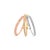 Haus of Brilliance 14K Tri-Toned Gold 1/3 Cttw Diamond Triple Hoop Earrings (I-J Color, I2-I3 Clarity) - 22 MM For Sale - Image 4 of 6