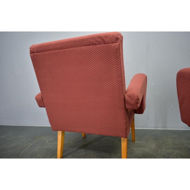 Vintage Armchairs, Former Czechoslovakia, 1960s, Set of 2 For Sale - Image 15 of 18