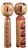 Vintage Decorative Traditional Kokeshi, Japan, 1970s, Set of 2 For Sale