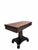 Brown Antique American Empire Flame Mahogany Flip-Top Game Table For Sale - Image 8 of 10