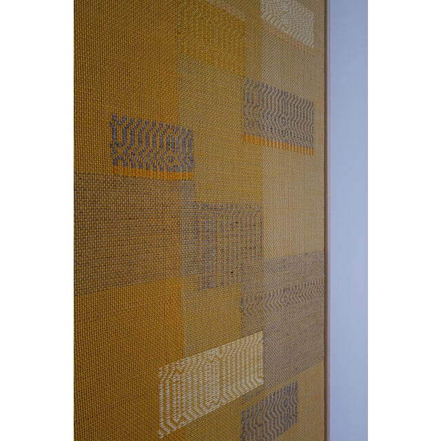 Contemporary Gleaning No. 90 Handwoven Wall Art by Susanna Costantini For Sale - Image 3 of 6