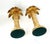 Palm Candlesticks Candle Holders For Sale In Miami - Image 6 of 6