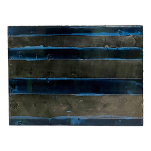 Erin Parish, Erin Parish Minimalist Abstract Resin and Oil Painting on Panel Woman Artist, 2005