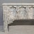 Carved & Painted Console Table Made From an Antique Rajasthani Door For Sale - Image 4 of 12