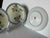 Seyei Toki Co. Japanese Export Porcelain Moriage / Barbotine-Style Raised Enamel Satsuma-Influenced Floral Decoration Circa 1920s–1930 Set of 4 Plates For Sale In Los Angeles - Image 6 of 6