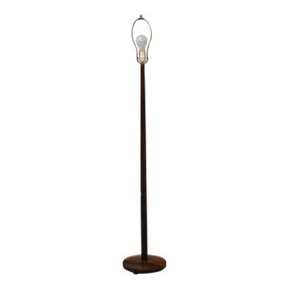 1960s Swedish Rosewood Mid Century Modern Floor Lamp For Sale