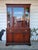 Vintage Traditional Mahogany Wood China Cabinet. For Sale - Image 18 of 18