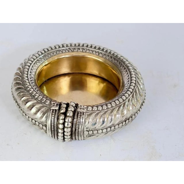 Gold Color Brass Ashtray, France, 1960s For Sale - Image 4 of 9