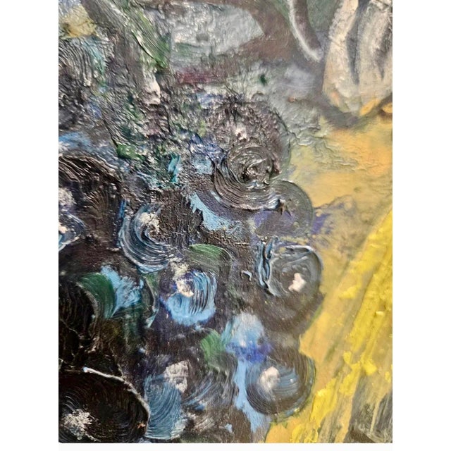 Ivo David, Italian American Surrealist Oil Painting Ivo David Trilogia Chromatic Surrealism, 1991 For Sale - Image 11 of 16