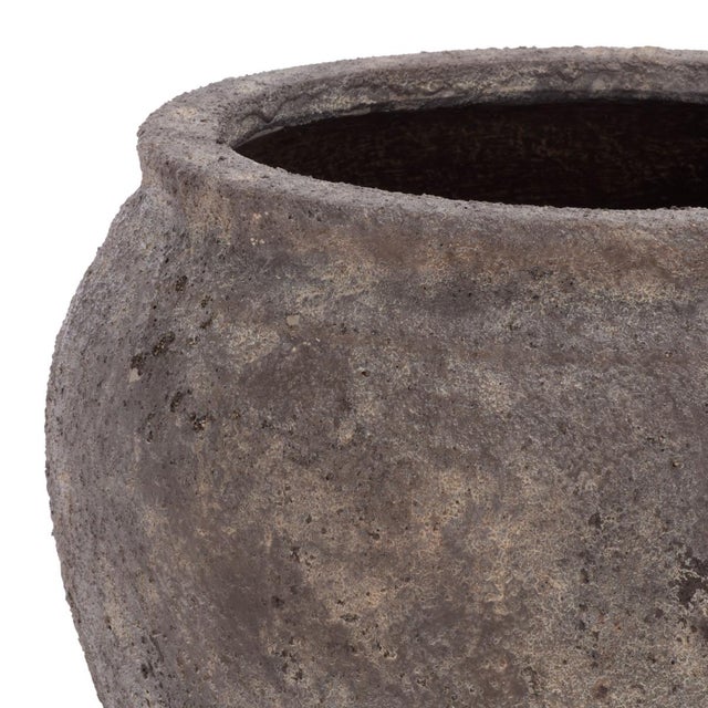 Modern Ramsey Planter Pot, Antique Brown For Sale - Image 3 of 6