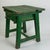Exquisite 19th Century Primitive One Drawer Side Wooden Table in Green Paint For Sale - Image 4 of 18