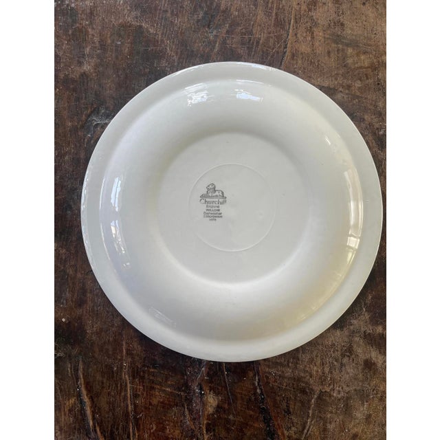 Churchill English Blue Willow Platter For Sale - Image 4 of 4