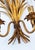 Italian Gilt Metal Wall Sconces with Leaves and Ears of Wheat, 1960s-1970s, Set of 2 For Sale - Image 4 of 11