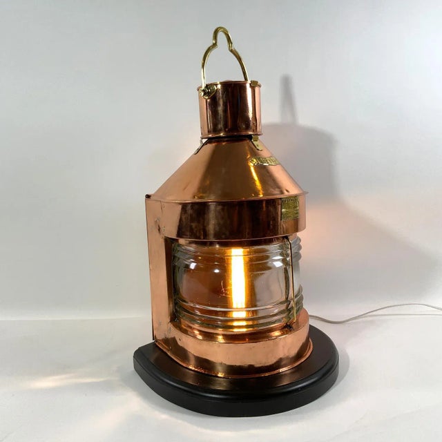 Copper Ships Masthead Lantern by Meteorite of England For Sale - Image 4 of 8