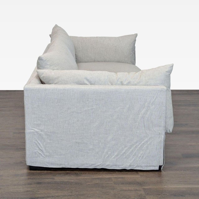 Four Hands Habitat Modern Loveseat With Plush Cushions For Sale - Image 4 of 7