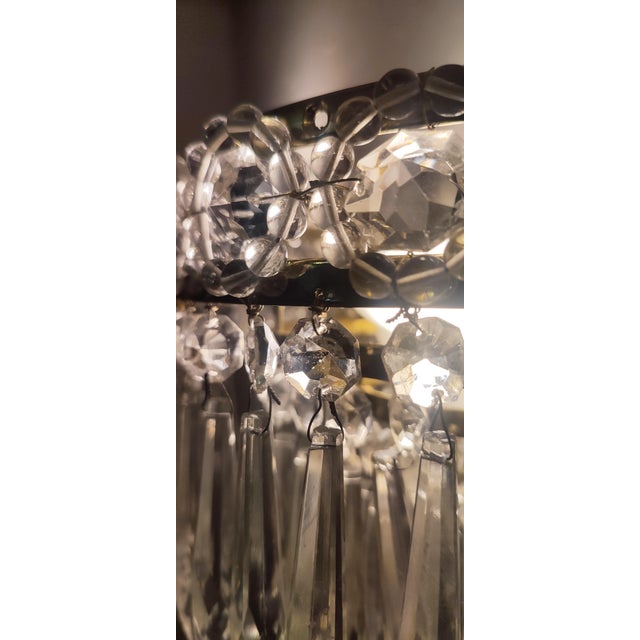 Classic Crystal Wall Lights, France, 1950s, Set of 2 For Sale - Image 11 of 18