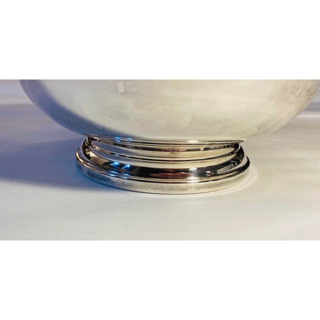 1980s Classic Gorham Large Silver Plate Revere Bowl For Sale In Dallas - Image 6 of 7