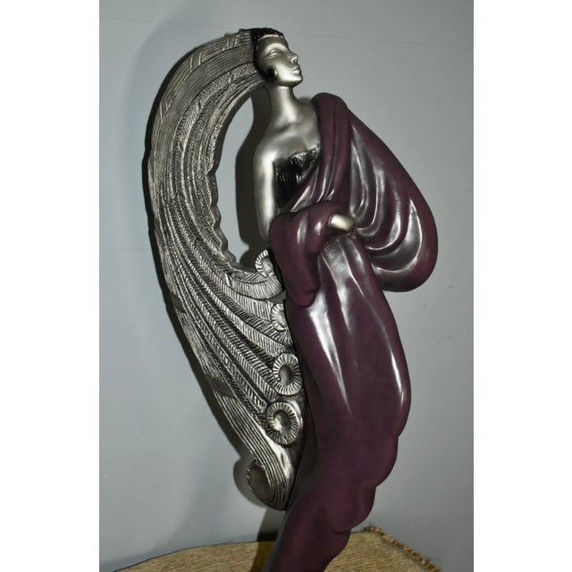 Vintage Art Deco Austin/LeClere Metal Figure For Sale In Philadelphia - Image 6 of 11