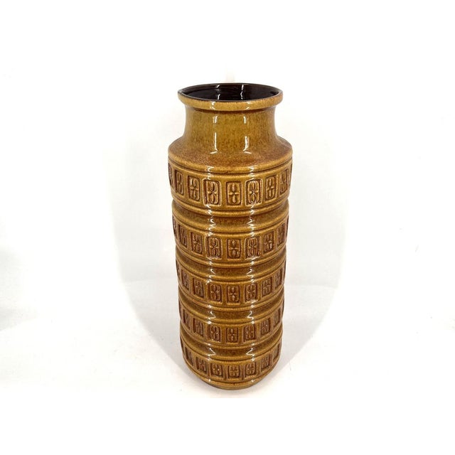 Vintage Ceramic Vase from Scheurich Keramik, 1960s, in Flawless conditions. Designed 1960 to 1969 This piece has an...