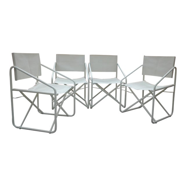 Vintage MidCentury Brown Jordan Patio Chairs Set of 4 Chairish