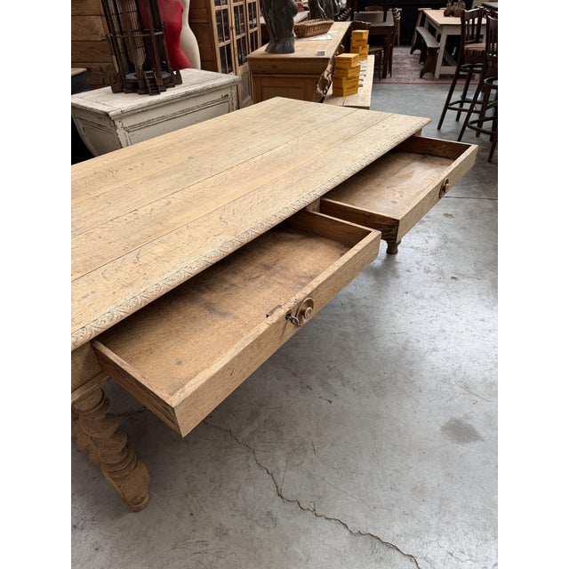 Wood Castle Table, Early 20th Century For Sale - Image 7 of 12
