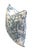 French Blue Countryside Pastoral Toile Feather/Down Double Sided Pillow For Sale - Image 4 of 7