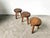 Vintage Tripod Stools in Beech, 1960s, Set of 3 For Sale - Image 10 of 10
