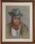 Portraiture Portrait of a Jewish Man, Unknown Artist Pastel on Paper, Signed Nightingale For Sale - Image 3 of 3