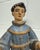 Large 1600's Antique Hand Carved Polychromed Santos St. Francis Sculpture Statue For Sale - Image 11 of 16