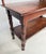 Antique Rustic Wood Baker's Rack / Wash Stand With Slotted Gallery & Lower Shelf For Sale - Image 4 of 13