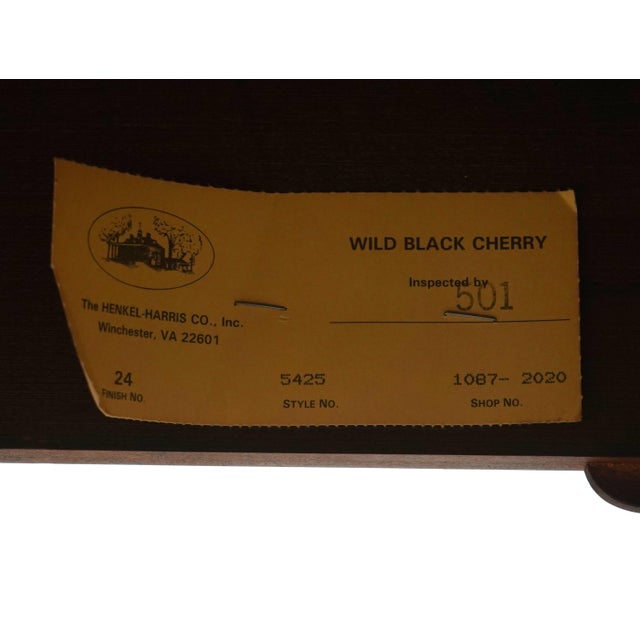 Henkel Harris Cherry Model 5425 Drop Side Pembroke End Table For Sale - Image 17 of 18