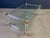 Vintage Acrylic and Brass Coffee Table, 1970s For Sale - Image 6 of 11