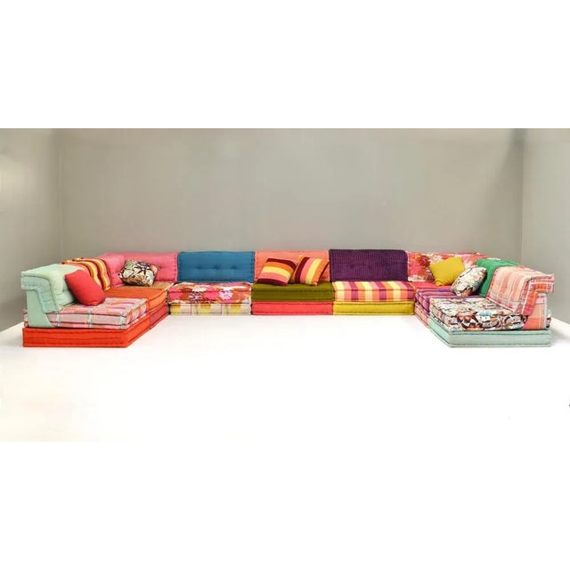 Mah Jong 35 Piece Sofa by Hans Hopfer for Roche Bobois, 1970s, Set of 35 For Sale - Image 3 of 18