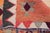 Textile 1970s Vintage Handmade Wool Cotton Pink Runner Rug For Sale - Image 7 of 11