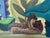 Contemporary Marc Zimmerman "Jungle Sonata in B Sharp" Oil Painting, Lush Tropical Jungle, Hidden Leopard, Vivid Botanical Forms, Contemporary Art West Coast For Sale - Image 3 of 6