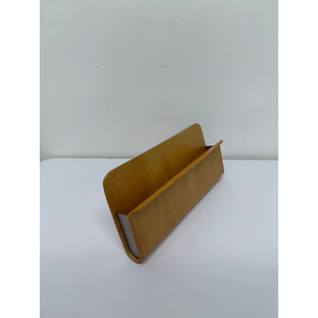 Michael Graves Modern Bentwood Desk Accessory Organizer Set For Sale In Miami - Image 6 of 15
