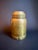 Mid-Century Modern Vintage Brass Canister With Decorative Blue Enamel Top For Sale - Image 3 of 9