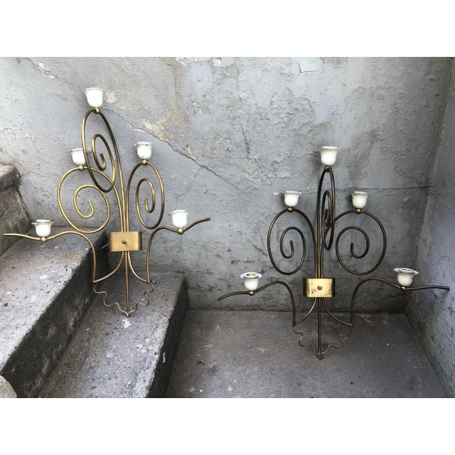 Sconces, 1950s, Set of 2 For Sale - Image 12 of 12