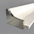 Italian Modern White Lacquered Wood and Chromed Metal Shelf from D.I.D., 1980s For Sale - Image 6 of 14