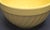 Vintage American Yellow Ware Mixing Bowl Swirl Pattern Oven Ware For Sale In Portland, ME - Image 6 of 7