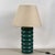 Green Vintage Italian Table Lamp in Green Ceramic, 1980s For Sale - Image 8 of 9