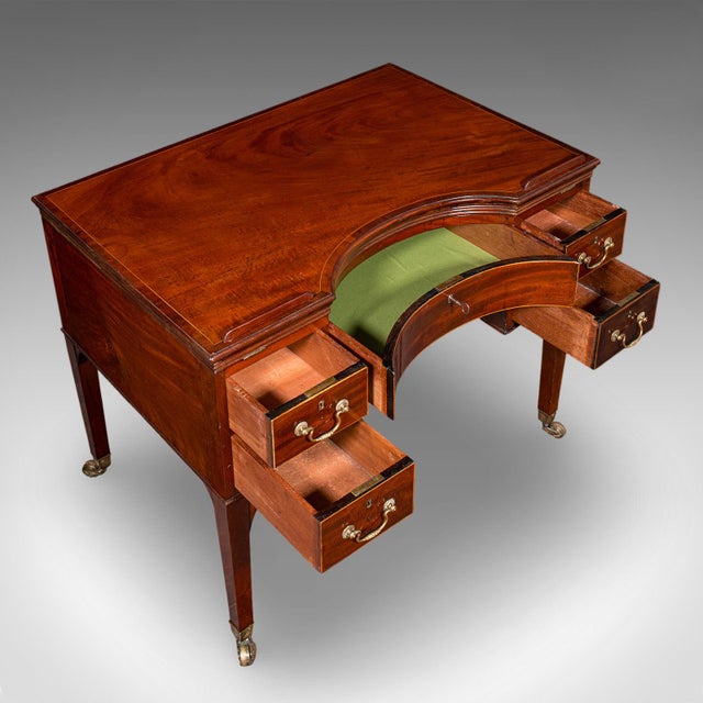 Tall Antique Architect's Riser Desk, English, Metamorphic, Cartographer, Regency For Sale - Image 9 of 12