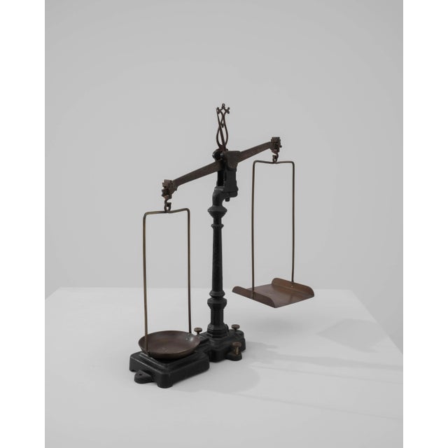 19th Century French Metal Scale For Sale In Greensboro - Image 6 of 10