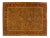 New Gold Wash Indian Oushak Design Rug - 9'9" X 13'3" For Sale